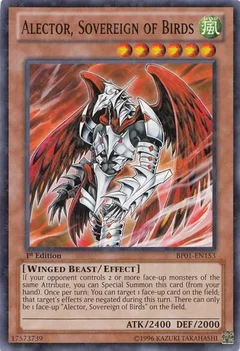 Alector, Sovereign of Birds (Starfoil) Unlimited BP01-EN153