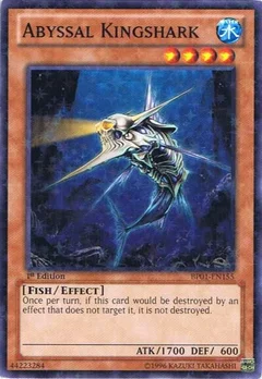 Abyssal Kingshark (Starfoil) Unlimited BP01-EN155