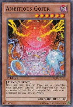 Ambitious Gofer (Starfoil) Unlimited BP01-EN160