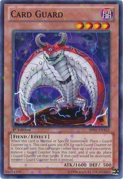 Card Guard (Starfoil) Unlimited BP01-EN162