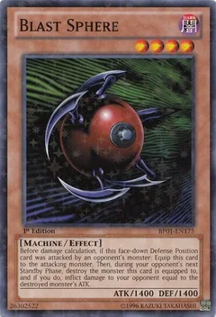 Blast Sphere (Starfoil) 1st Edition BP01-EN175