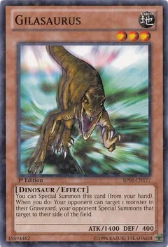 Gilasaurus (Starfoil) Unlimited BP01-EN177