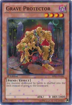 Grave Protector (Starfoil) 1st Edition BP01-EN186