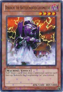Dekoichi the Battlechanted Locomotive (Starfoil) 1st Edition BP01-EN189