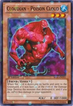 Cloudian - Poison Cloud (Starfoil) 1st Edition BP01-EN193