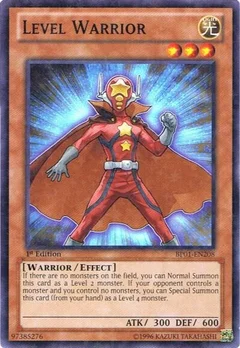 Level Warrior (Starfoil) Unlimited BP01-EN208