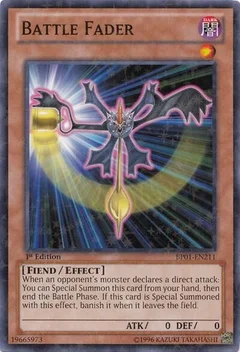 Battle Fader (Starfoil) Unlimited BP01-EN211