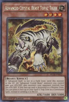 Advanced Crystal Beast Topaz Tiger BLCR-EN013