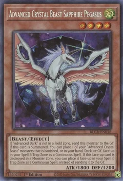 Advanced Crystal Beast Sapphire Pegasus BLCR-EN016