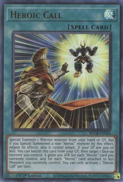 Heroic Call BLCR-EN026