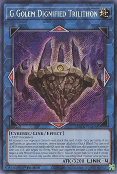 G Golem Dignified Trilithon BLCR-EN045