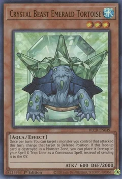 Crystal Beast Emerald Tortoise BLCR-EN049