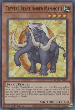 Crystal Beast Amber Mammoth BLCR-EN051