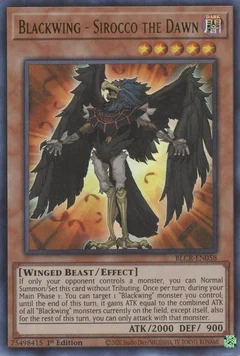 Blackwing - Sirocco the Dawn BLCR-EN058