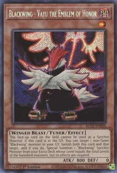 Blackwing - Vayu the Emblem of Honor BLCR-EN060
