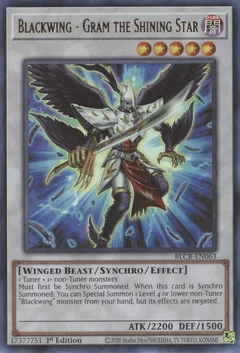 Blackwing - Gram the Shining Star BLCR-EN063