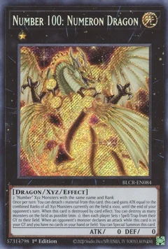 Number 100: Numeron Dragon BLCR-EN084