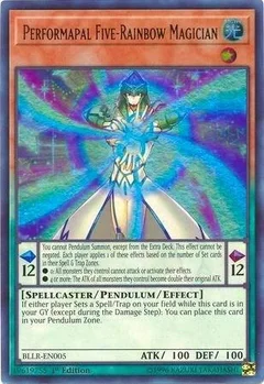 Performapal Five-Rainbow Magician BLLR-EN005