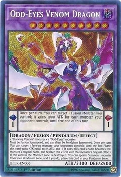 Odd-Eyes Venom Dragon BLLR-EN006