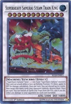 Superheavy Samurai Steam Train King BLLR-EN011