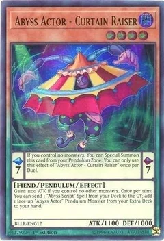 Abyss Actor - Curtain Raiser BLLR-EN012
