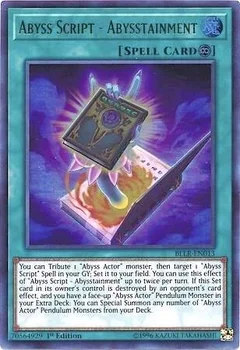 Abyss Script - Abysstainment BLLR-EN013