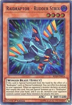 Raidraptor - Rudder Strix BLLR-EN014