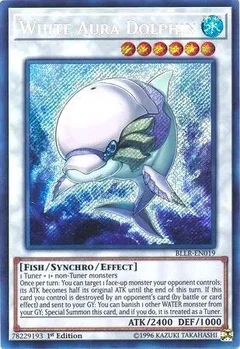 White Aura Dolphin BLLR-EN019
