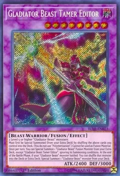 Gladiator Beast Tamer Editor BLLR-EN023