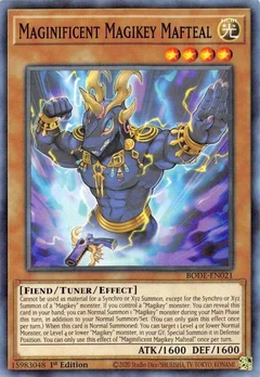 Maginificent Magikey Mafteal BODE-EN021