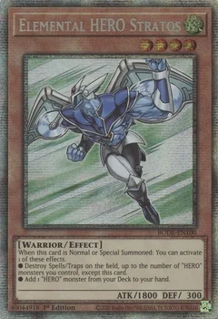 Elemental HERO Stratos (Starlight Rare) BODE-EN100