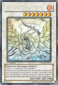 Black Rose Dragon (Ghost Rare) Unlimited CSOC-EN039