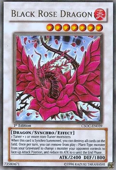 Black Rose Dragon 1st Edition CSOC-EN039