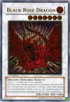 Black Rose Dragon (UTR) 1st Edition CSOC-EN039