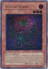 Seed of Flame (UTR) 1st Edition CSOC-EN081