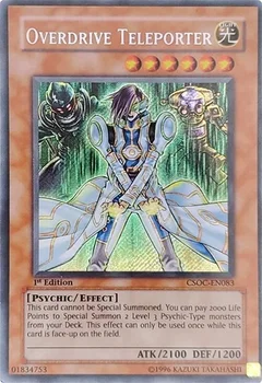 Overdrive Teleporter 1st Edition CSOC-EN083