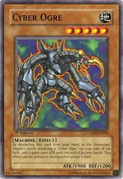 Cyber Ogre 1st Edition CDIP-EN004
