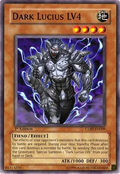 Dark Lucius LV4 1st Edition CDIP-EN009
