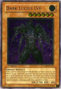 Dark Lucius LV6 (UTR) 1st Edition CDIP-EN010