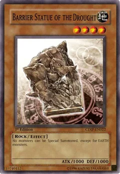 Barrier Statue of the Drought 1st Edition CDIP-EN022