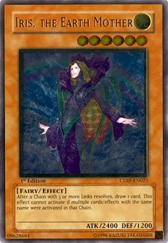 Iris, the Earth Mother (UTR) 1st Edition CDIP-EN025