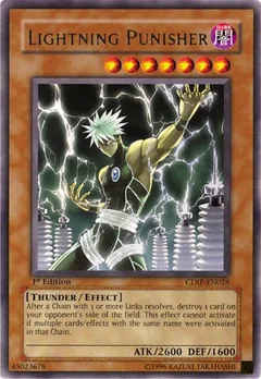 Lightning Punisher 1st Edition CDIP-EN026