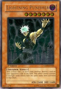 Lightning Punisher (UTR) 1st Edition CDIP-EN026