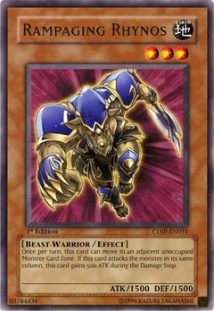 Rampaging Rhynos 1st Edition CDIP-EN031