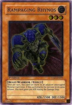 Rampaging Rhynos (UTR) 1st Edition CDIP-EN031