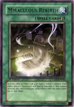 Miraculous Rebirth 1st Edition CDIP-EN044