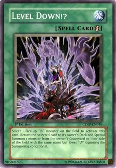 Level Down!? 1st Edition CDIP-EN046