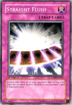 Straight Flush 1st Edition CDIP-EN050