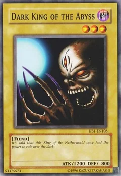 Dark King of the Abyss DB1-EN108