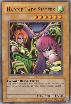 Harpie Lady Sisters DB1-EN146